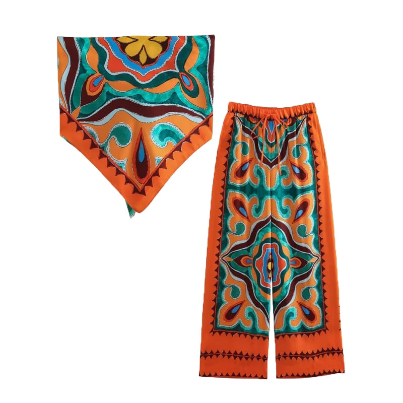 Tulum Pants Set with shirt available