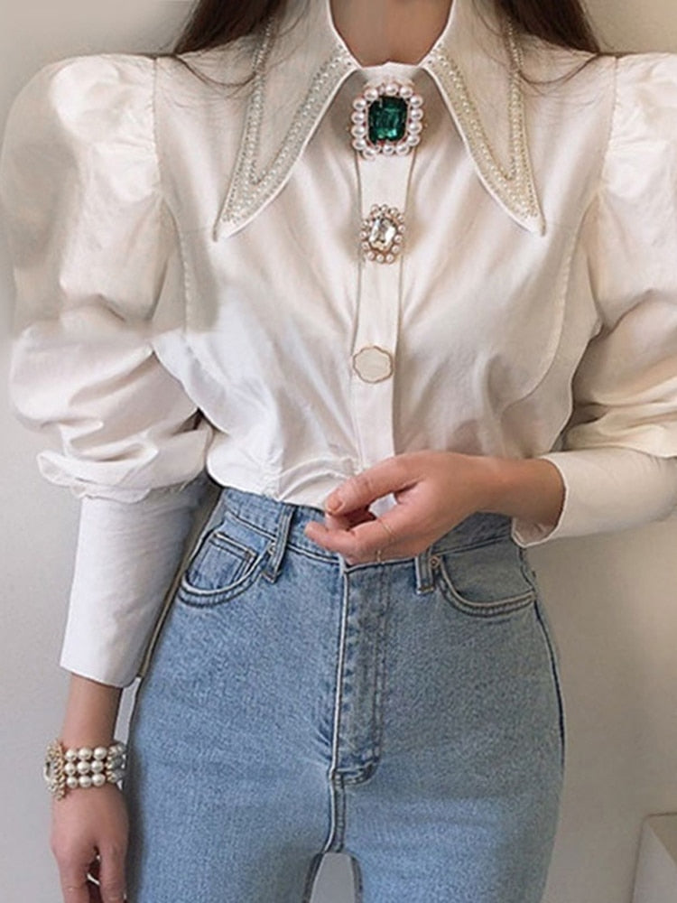 French Vintage Blouse