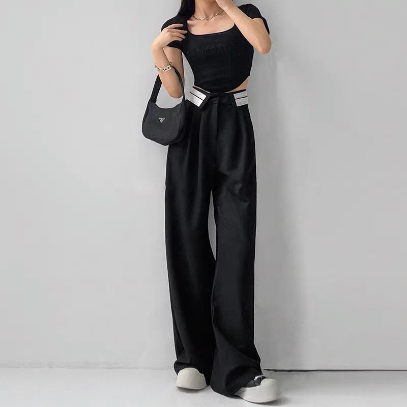 Vintage High Waist Suit Pants