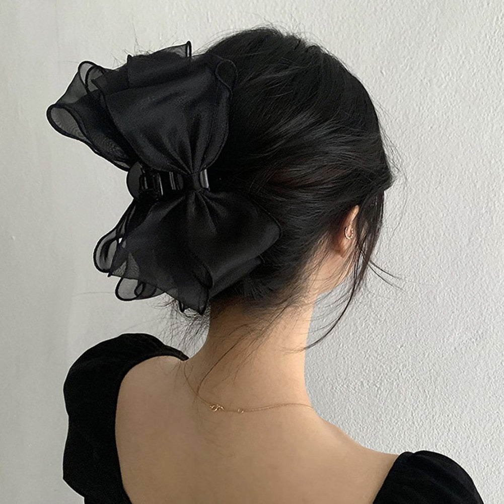 Big Bow Hair Claw Clip