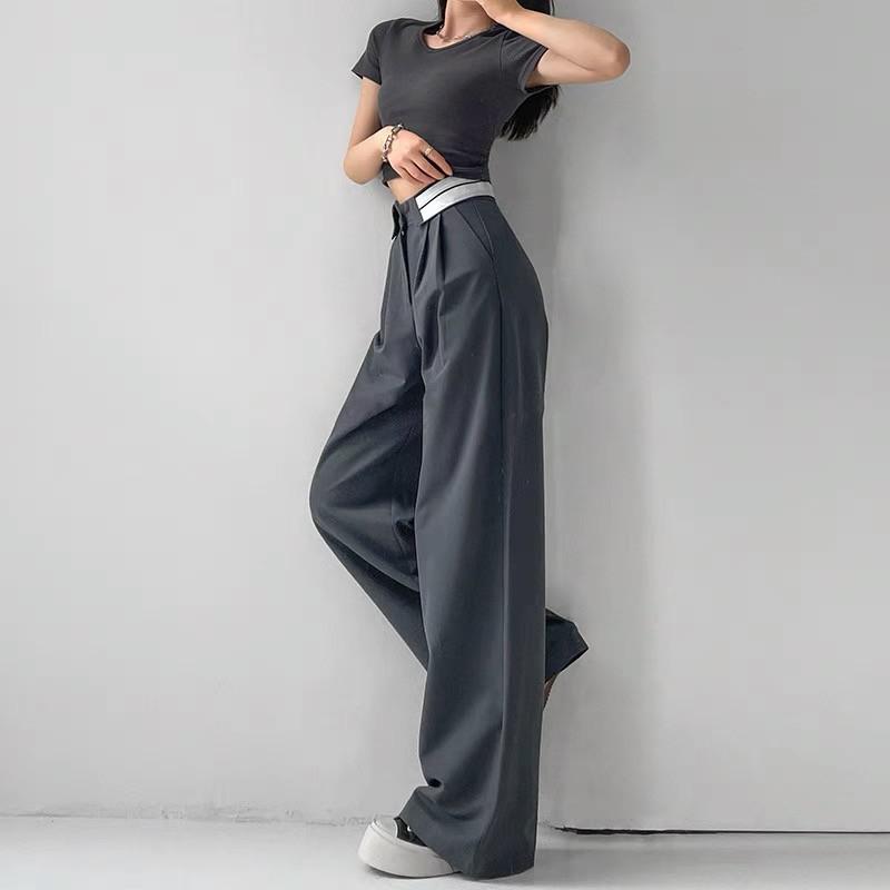 Vintage High Waist Suit Pants